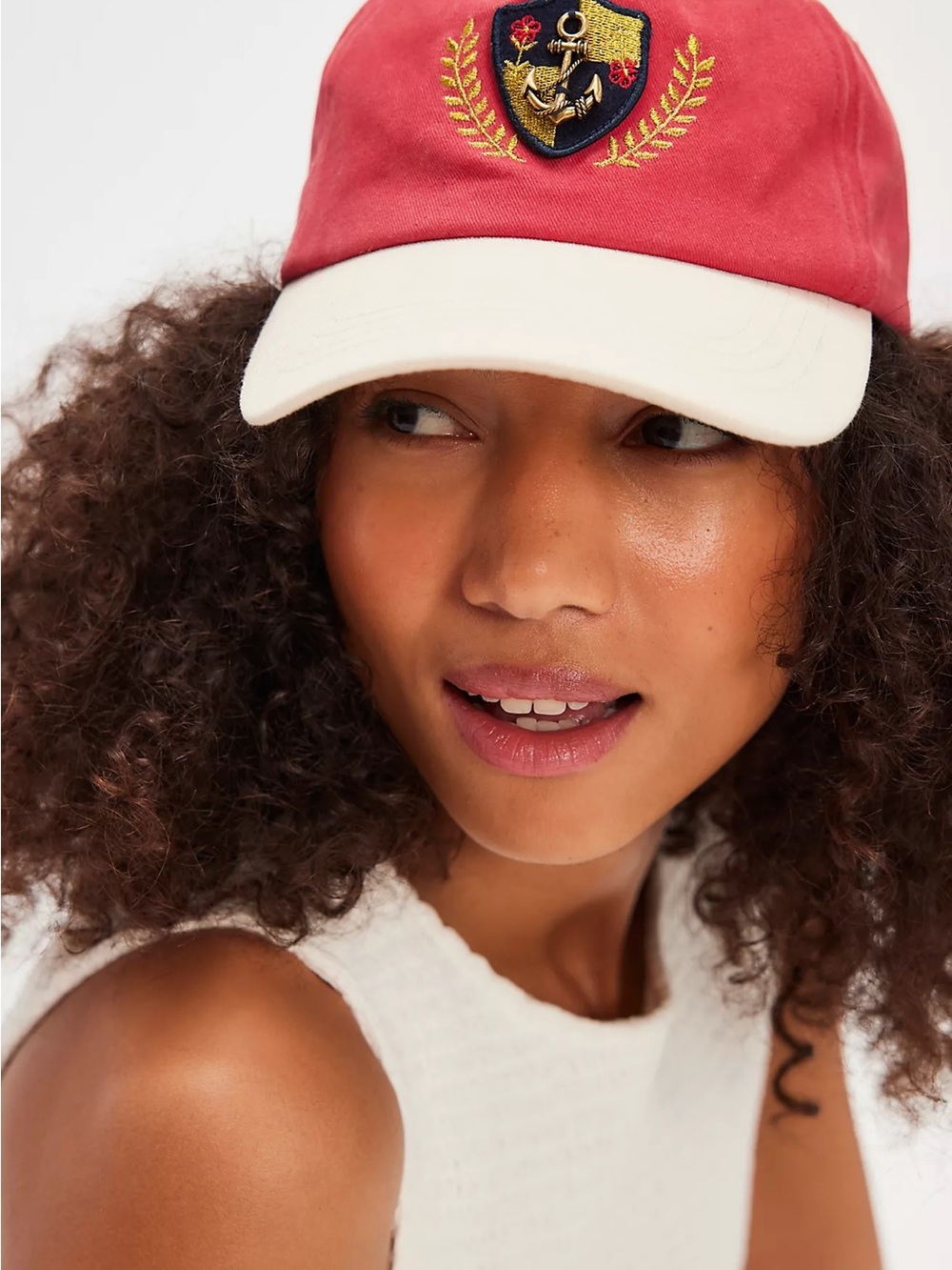 Free People Anchor Charmed Baseball Cap